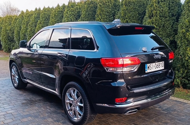 Jeep Grand Cherokee cena 95900 przebieg: 139943, rok produkcji 2014 z Siedlce małe 781
